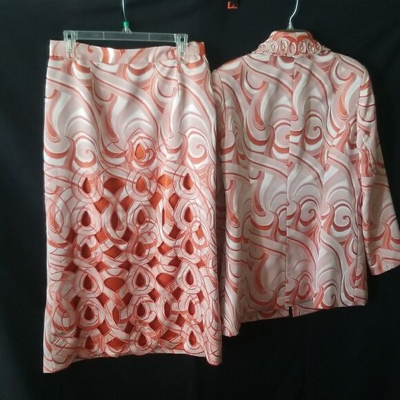 S.O.G.I.C Piece Midi skirt / dress set Women's size 14 - Picture 8 of 12